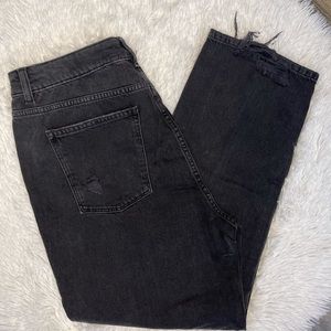 DL1961 vintage highrise straight leg bf jeans.